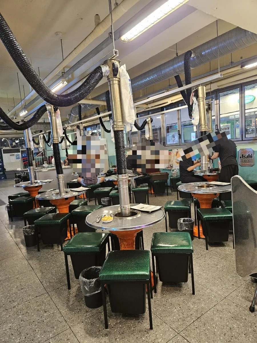 Pocha-style interior at Neopttakjip