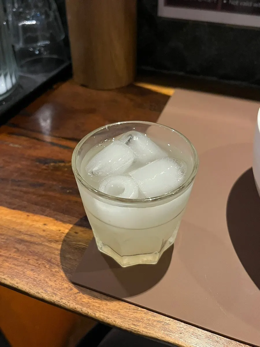 서비스로 나온 식혜