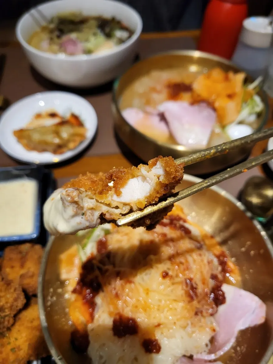 Dipping sauce served alongside the karaage