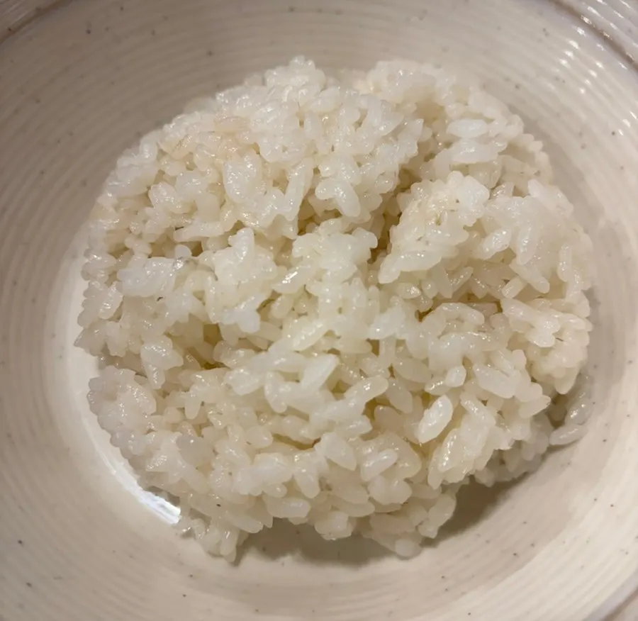 Large bowl of rice included standard with the set