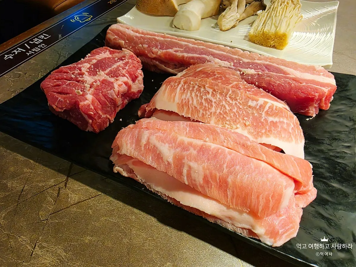 산본 가족외식 도톰한 4부위 가족세트, 거북이동네 군포산본점