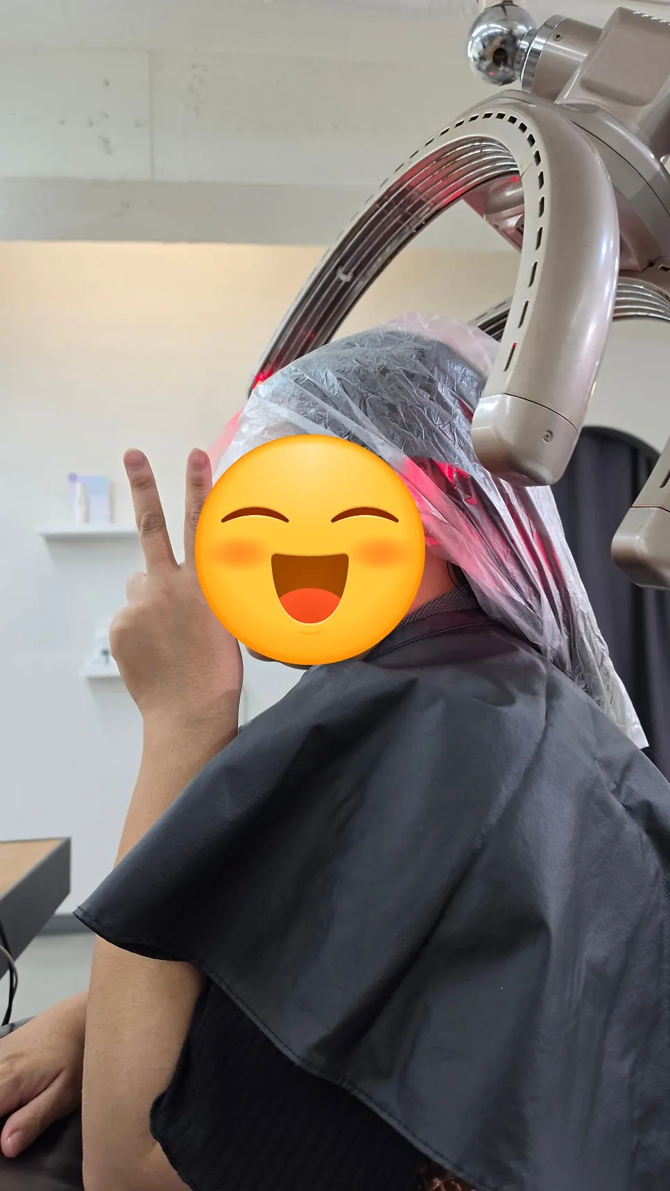 Getting the clinic treatment after the cut