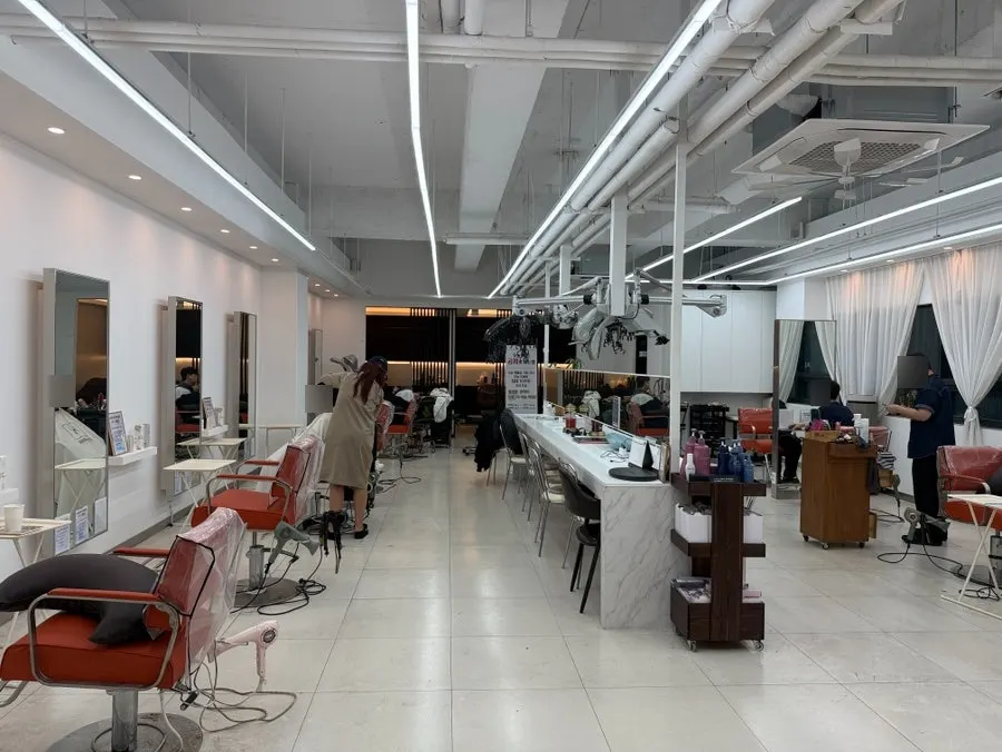 Spacious, clean interior of Urban Trend Sanbon