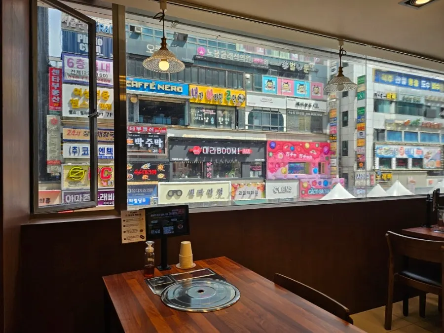 Window-side seating