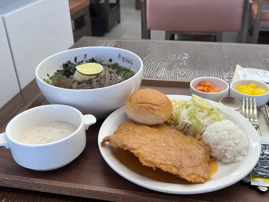 A plate of pork cutlet made with the basics done right