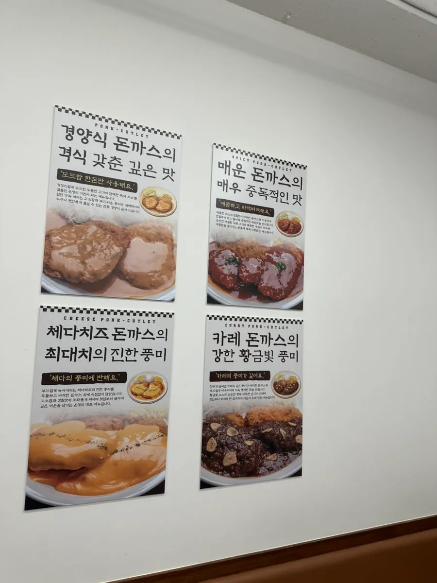 기름이 잘 빠진 겉바속촉 돈까스 조각