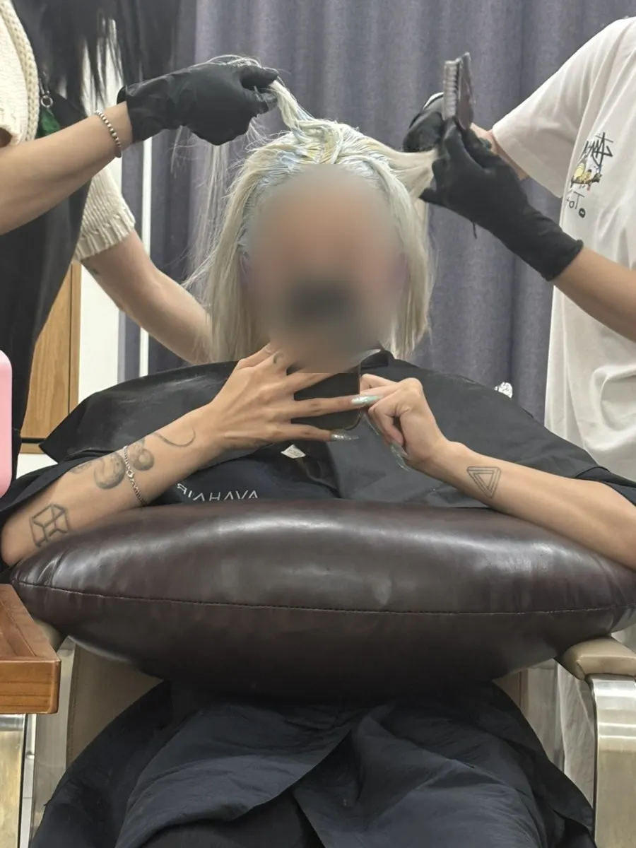호일로 감싸고 열감을 더하는 방치 과정