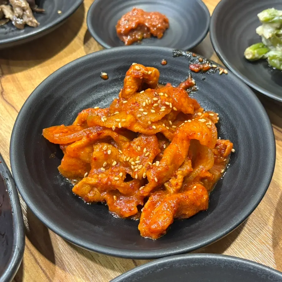 특선정식에 나온 제육볶음