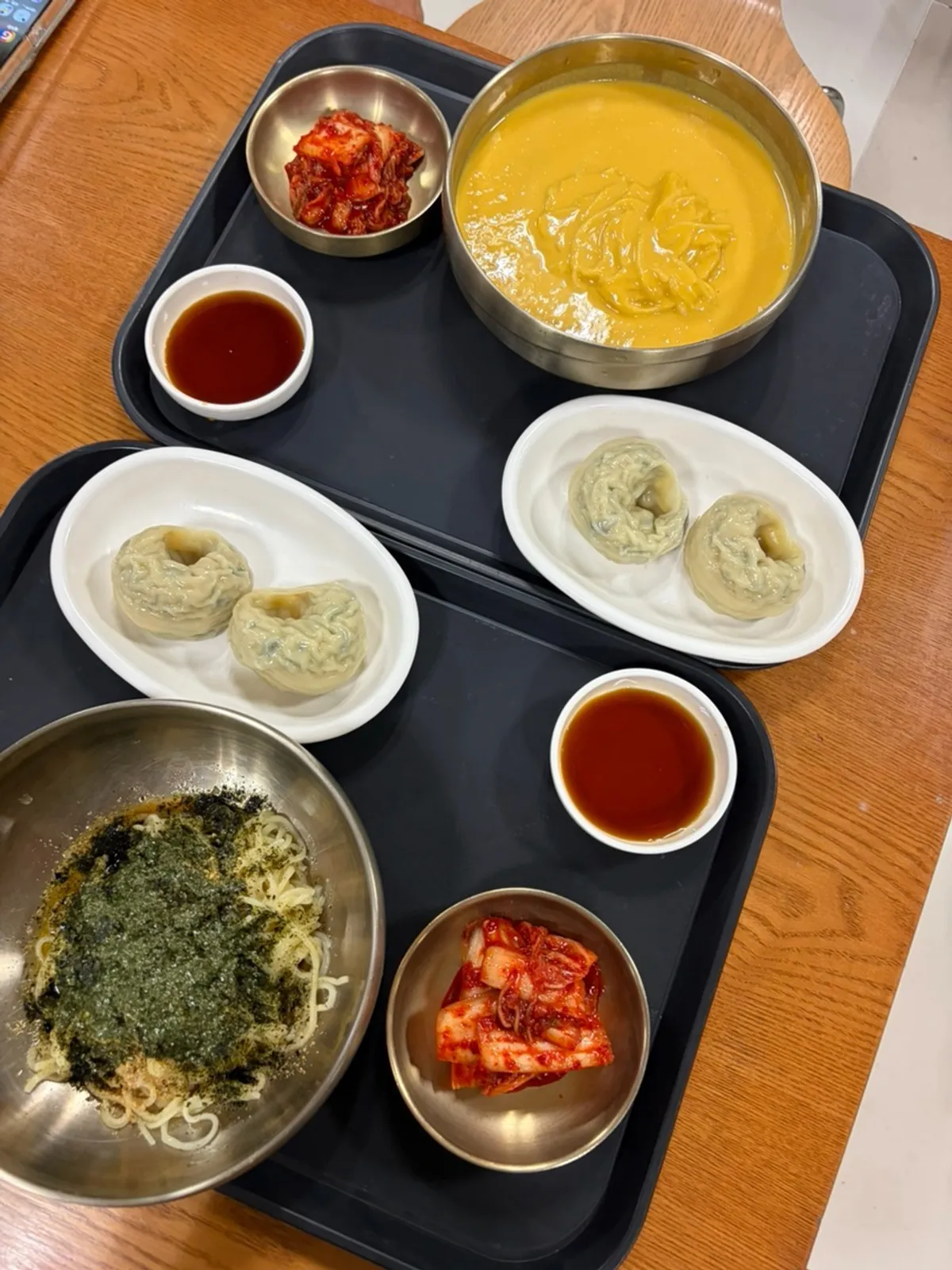 Signature photo of pumpkin kongguksu at Sangam Hoegwan