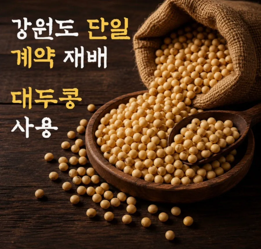 콩국수 곱빼기 정식 주문서
