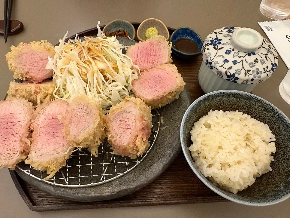 Tonkatsu preparado con técnica de baja temperatura