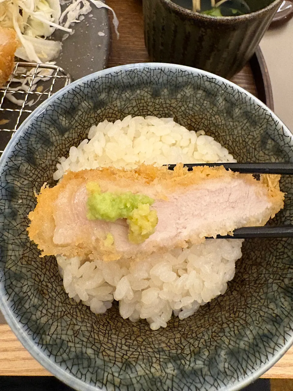 Foto sobre cómo disfrutar el tenderloin katsu