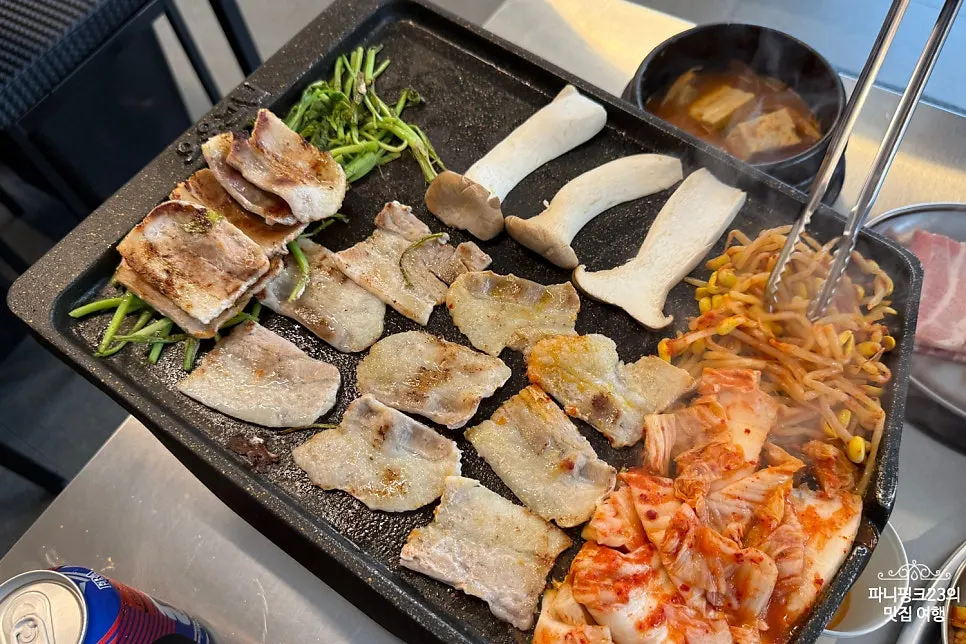 중랑천 라이딩 뒤 방문한 슈퍼냉삼
