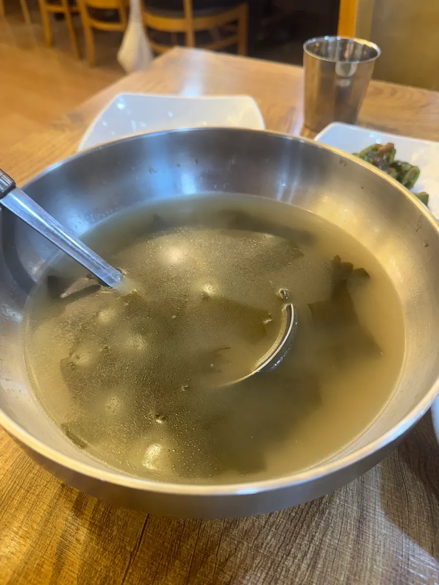 초고추장무침 밑반찬 접시