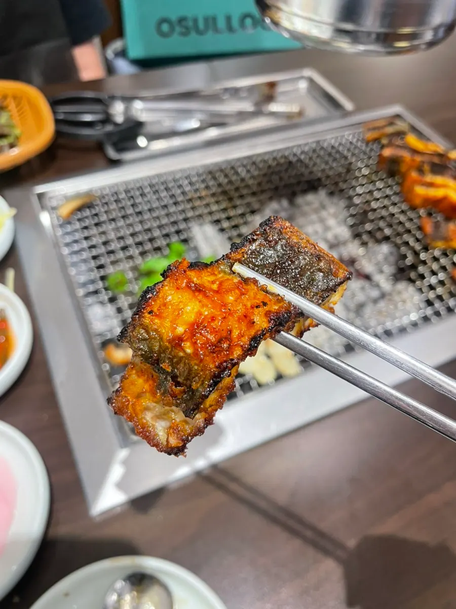 둘이서 먹은 장어 한 상 전경