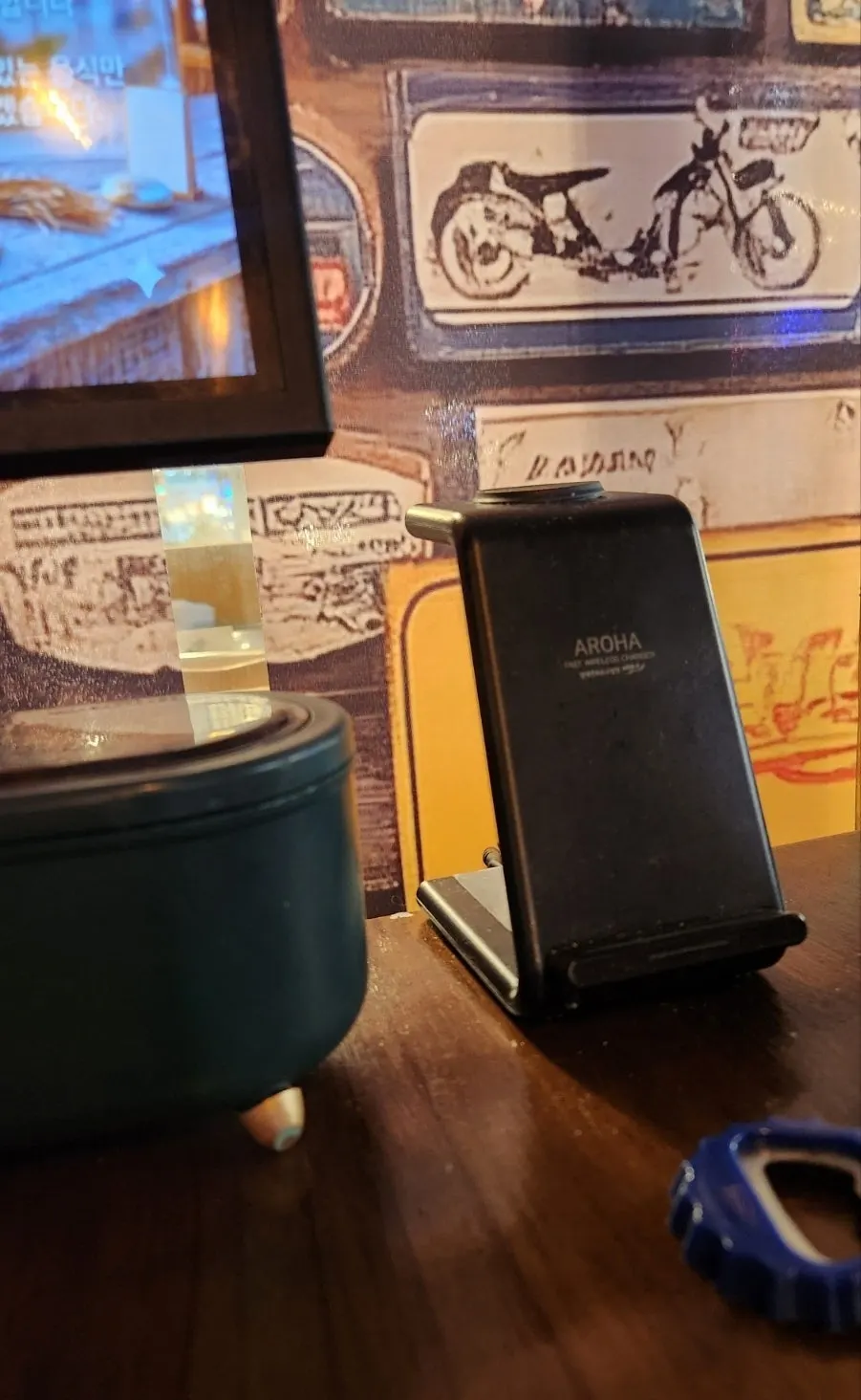 Pizza menu viewed before ordering