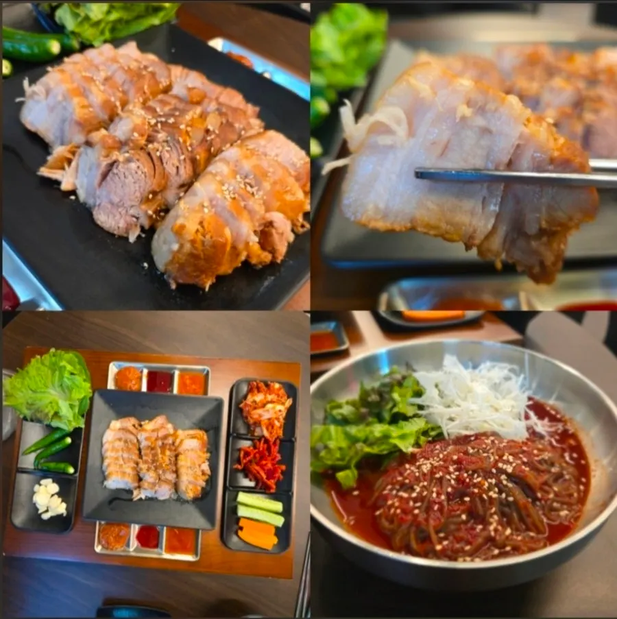 포장까지 해온 청담족발 보쌈