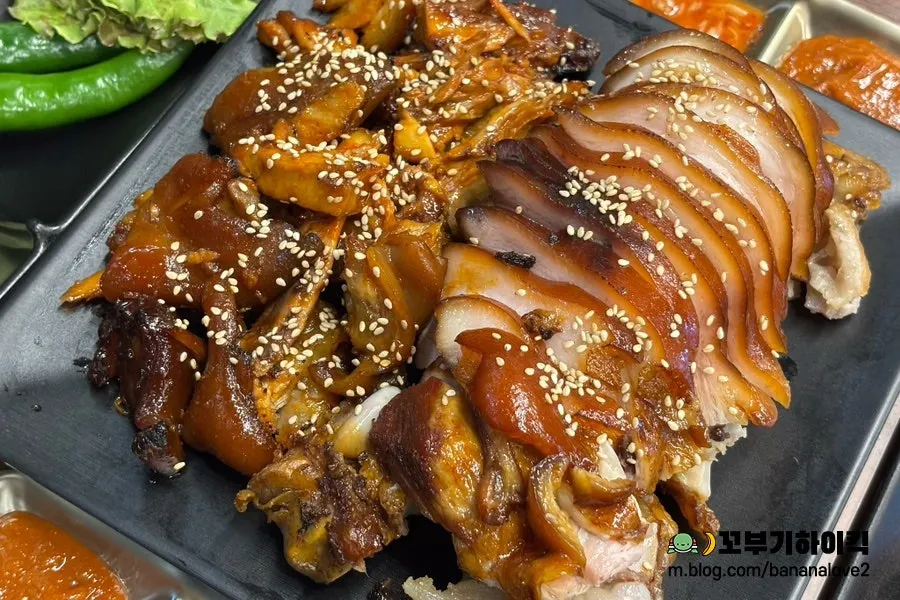 따뜻한족발과 불족발 세트