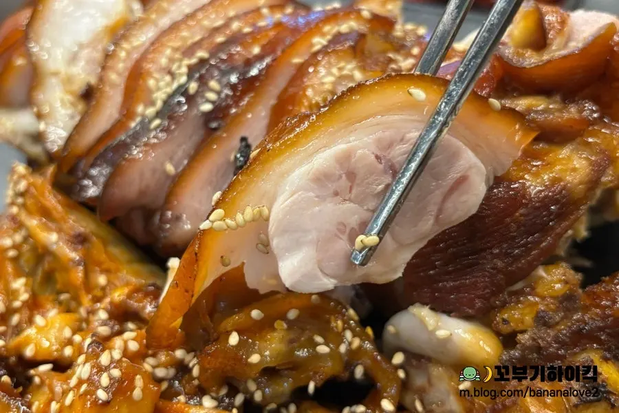 청담족발 반반 세트 한상