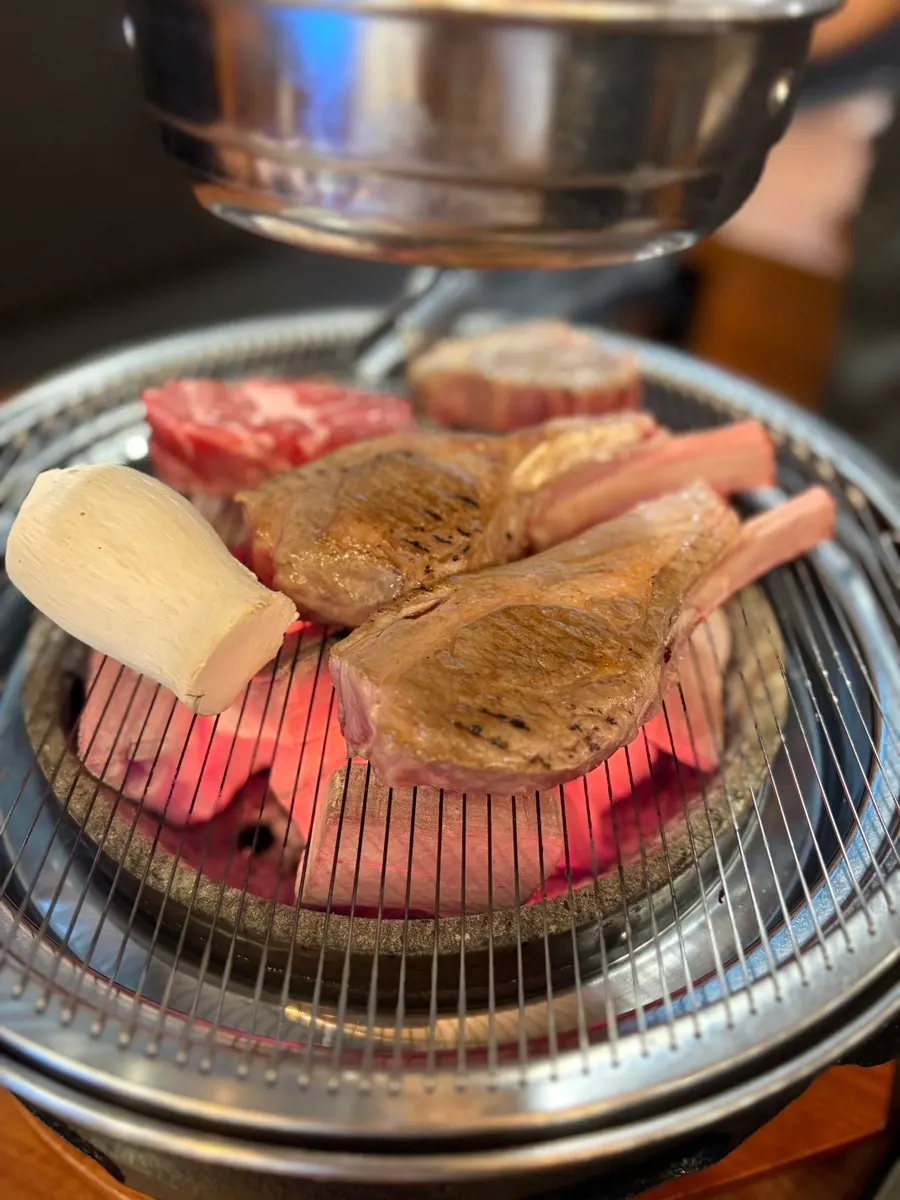 Raw meat platter of the 490g Special Mixed Set