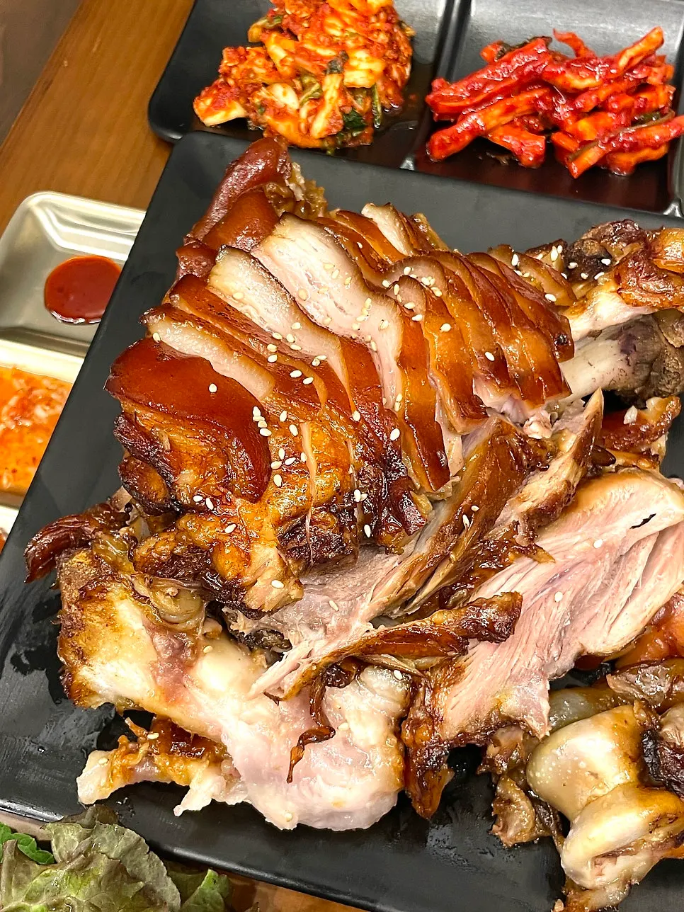 A plate of jokbal