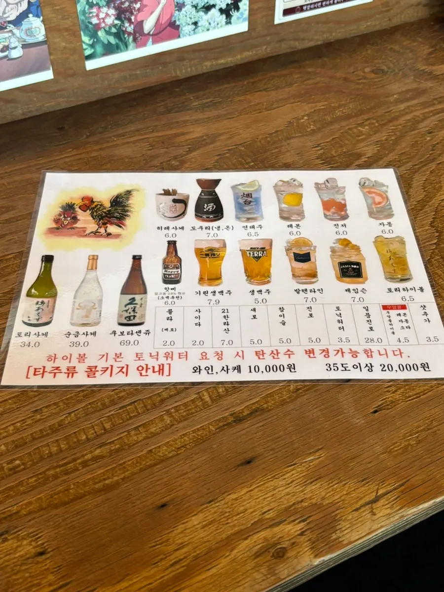 Drinks and glasses brought in via corkage