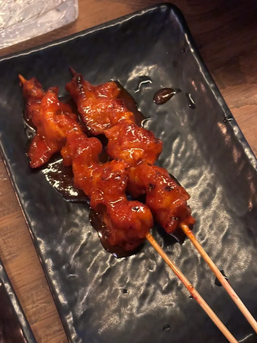 네기마 숯불꼬치