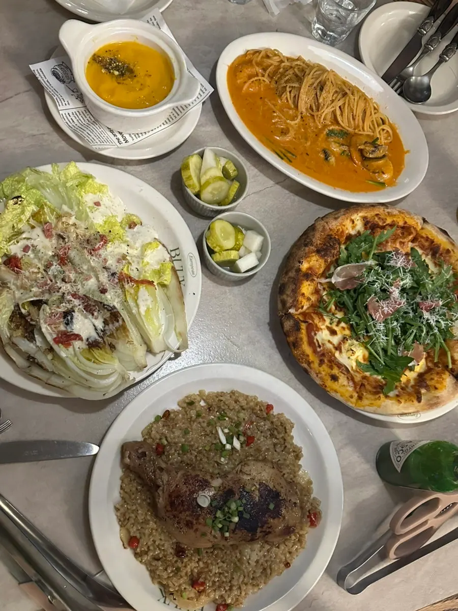 Family Set table spread