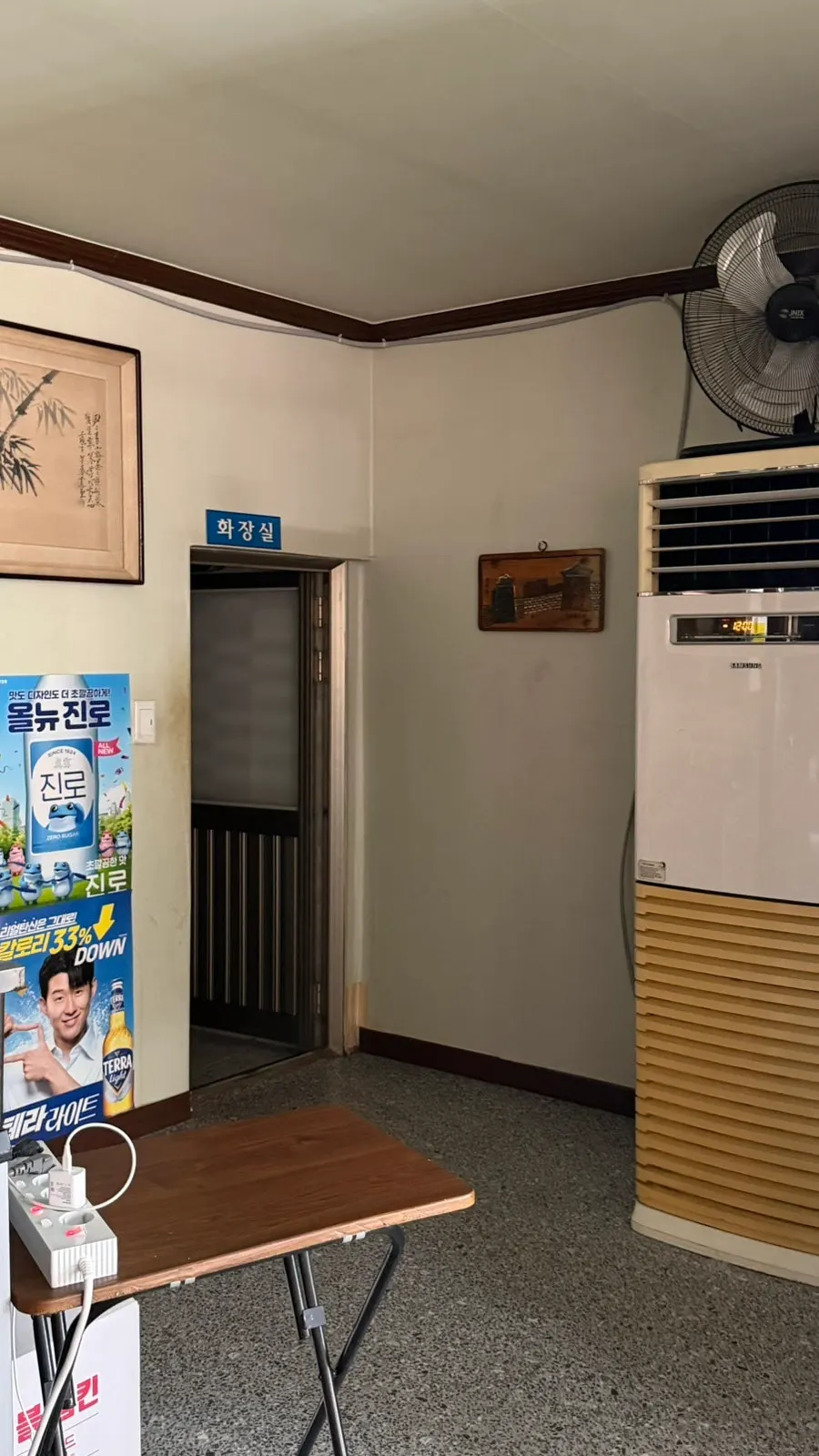 Restaurant interior with retro decorations
