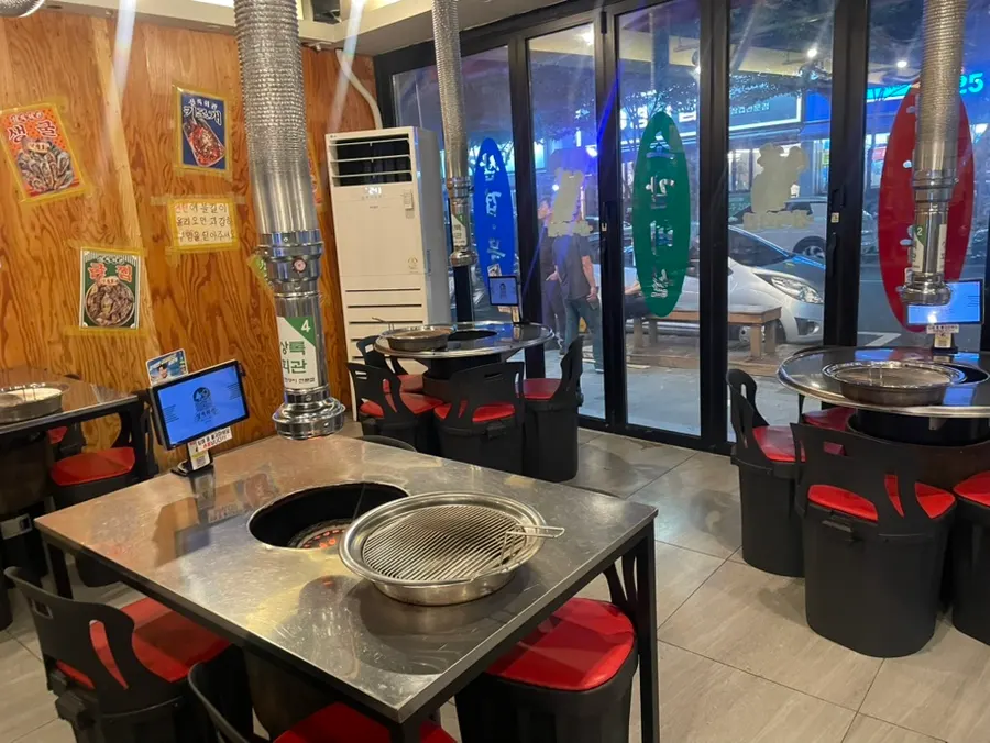 Spacious interior suitable for group gatherings