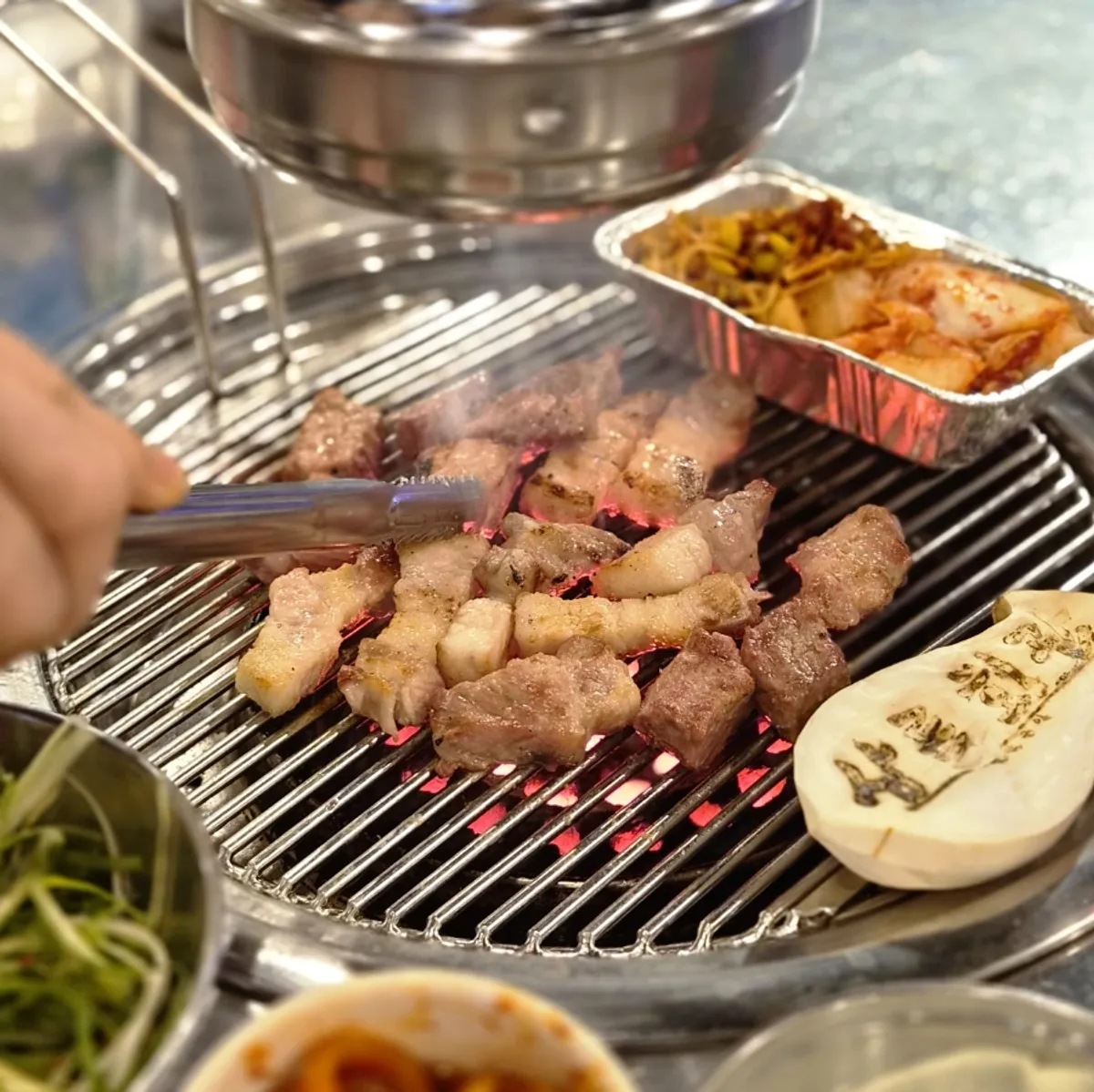 Charcoal-grilled pork belly at Sangnok Hoegwan Goseong Branch, main photo