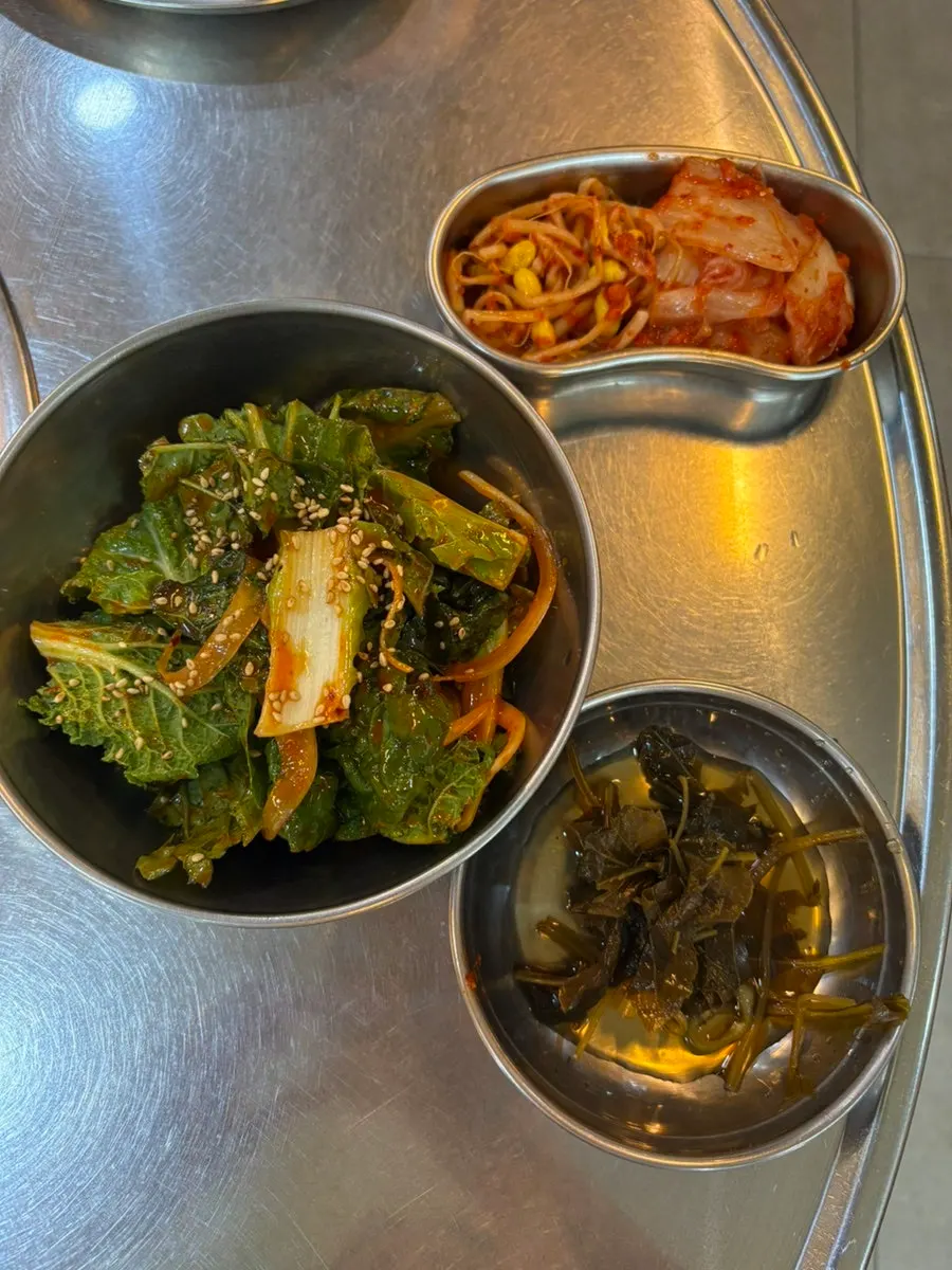 태블릿으로 보는 상록회관 연탄구이 메뉴