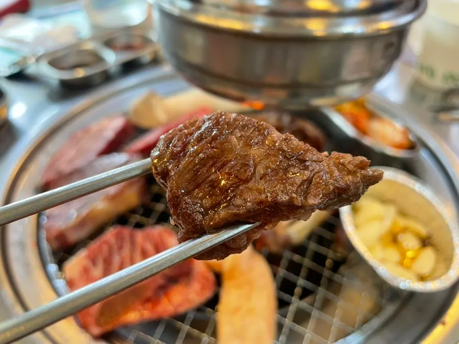 상록회관 태전점 매장 앞 모습