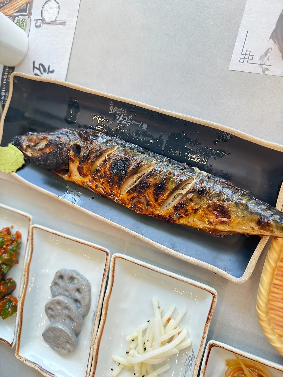 화덕 제육정식 상차림