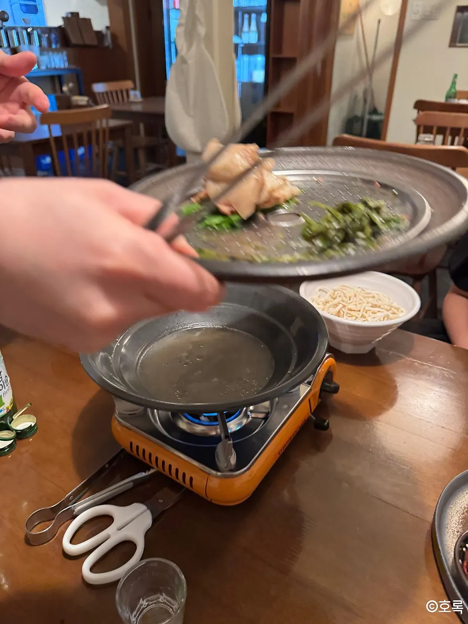 Fluffy grilled tofu