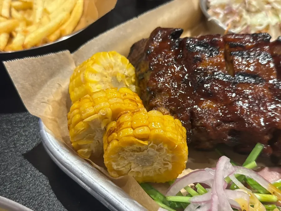 Meat served on a tortilla