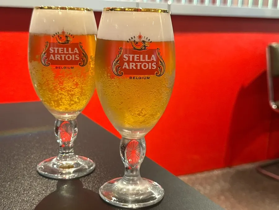 Beer from the September-only Stella 1+1 event