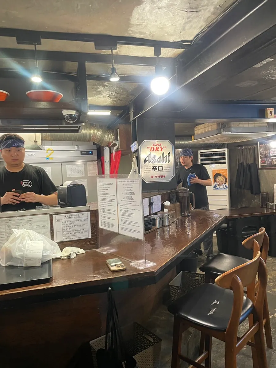Entrance to Ramen Truck