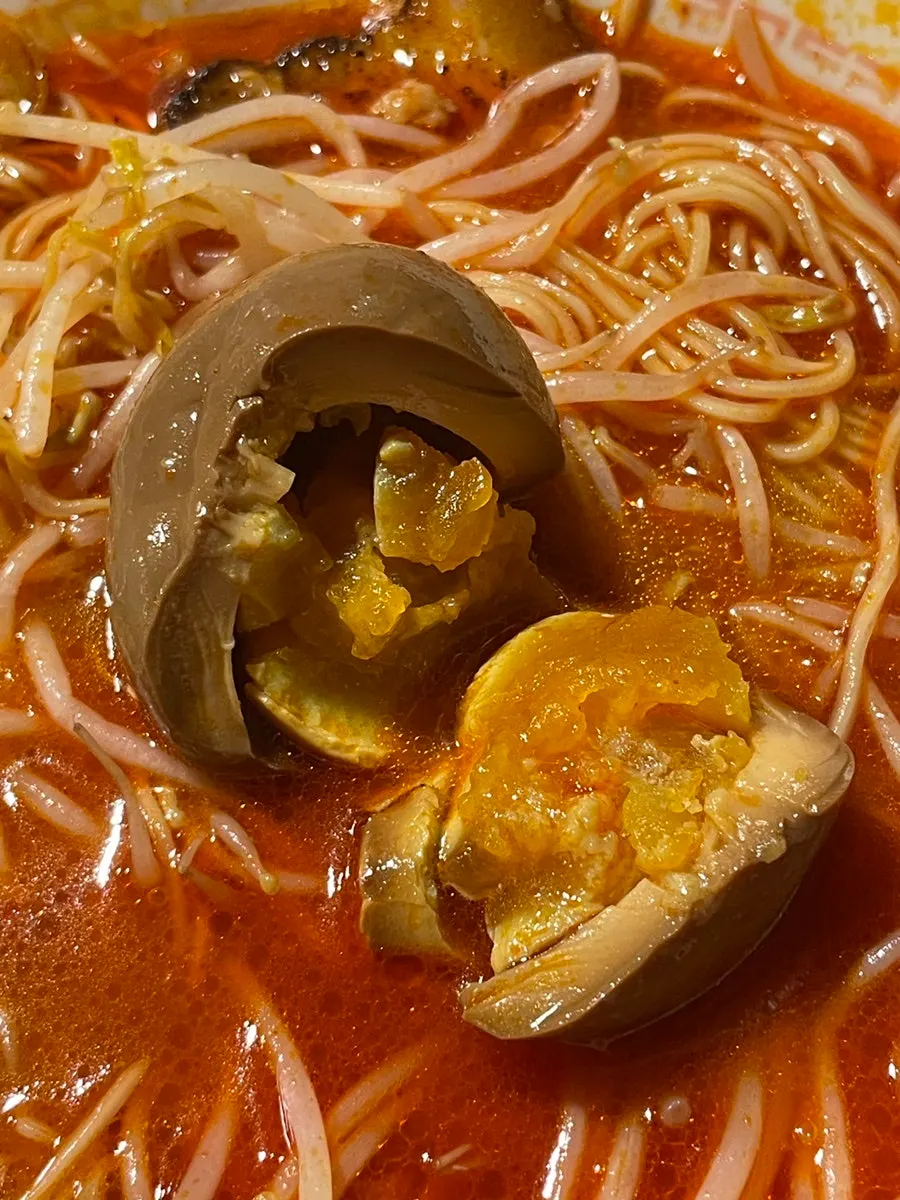 Shin Ramen with warming spicy broth
