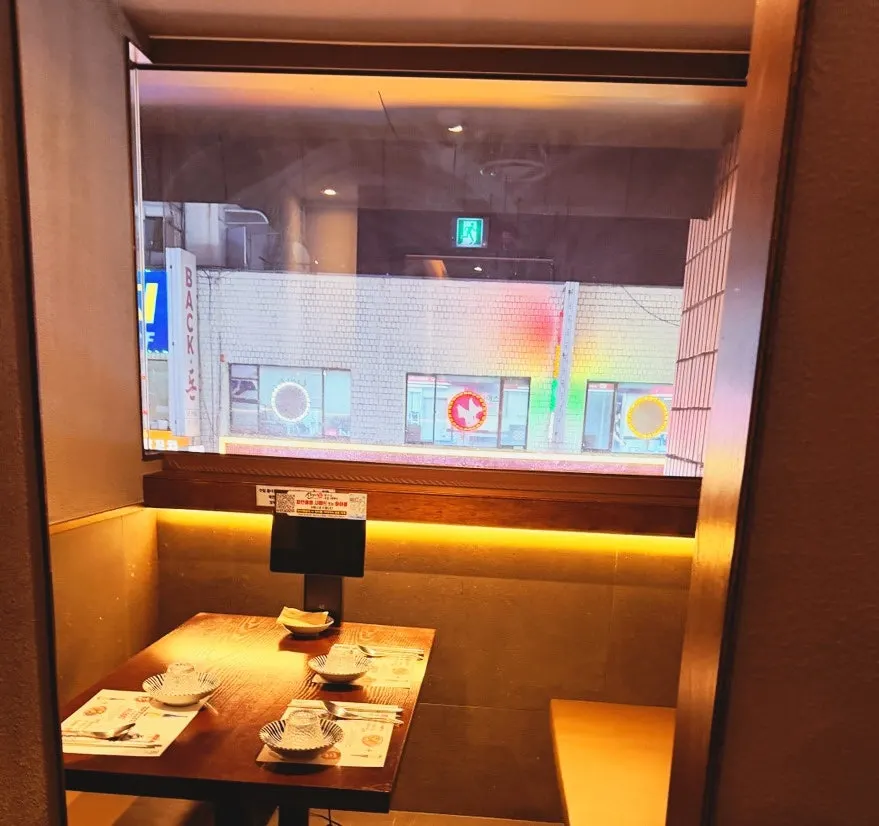 Table arrangement at Sangkai Izakaya Bangi Branch for larger groups