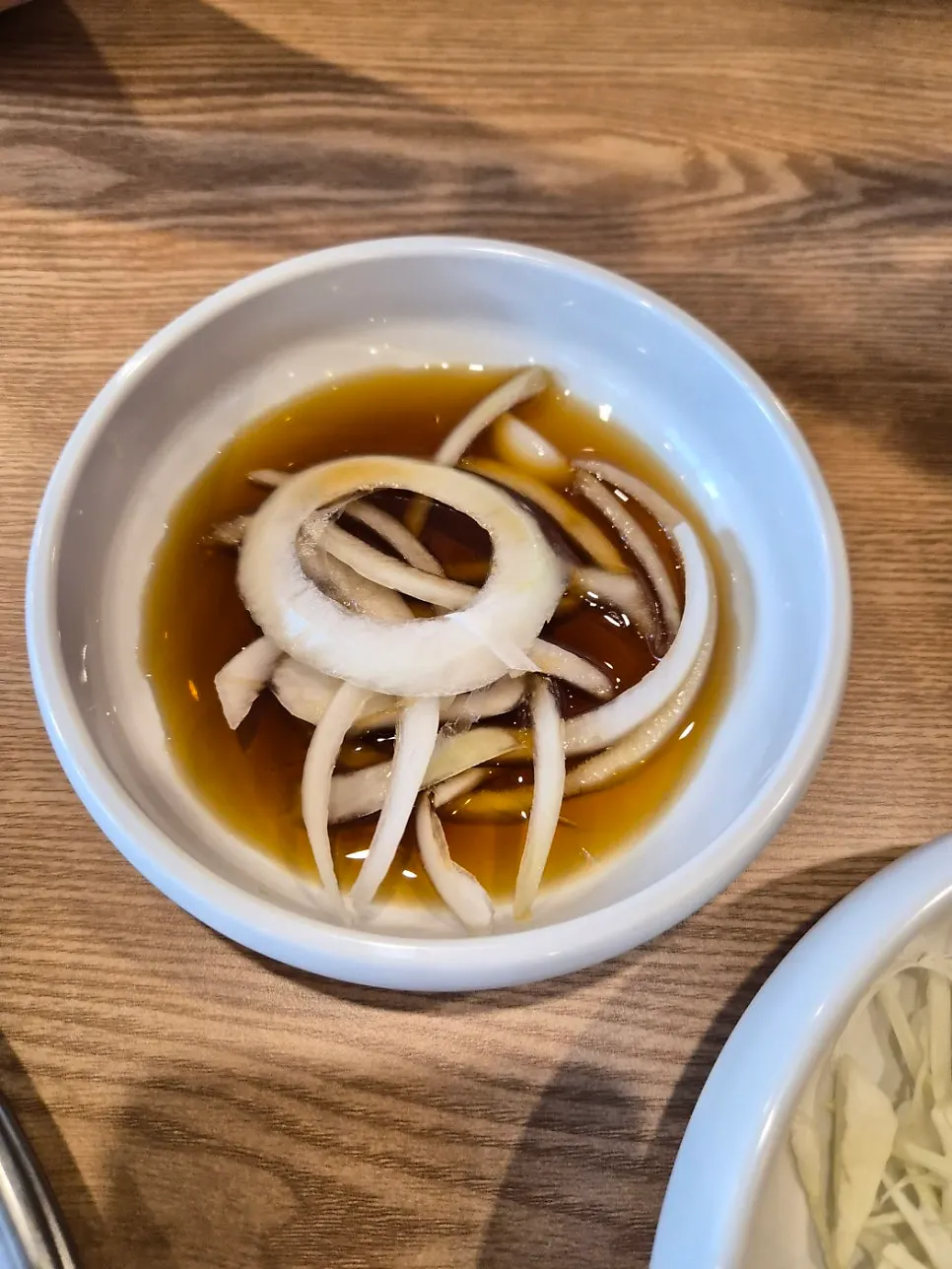 쌈장과 쌈 재료