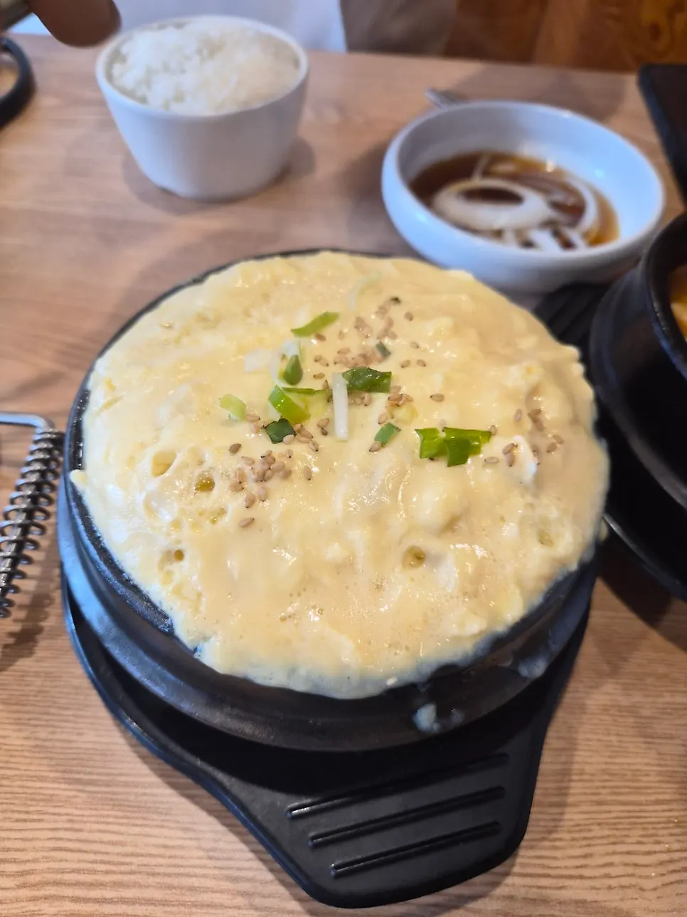 풍성하게 나온 계란찜