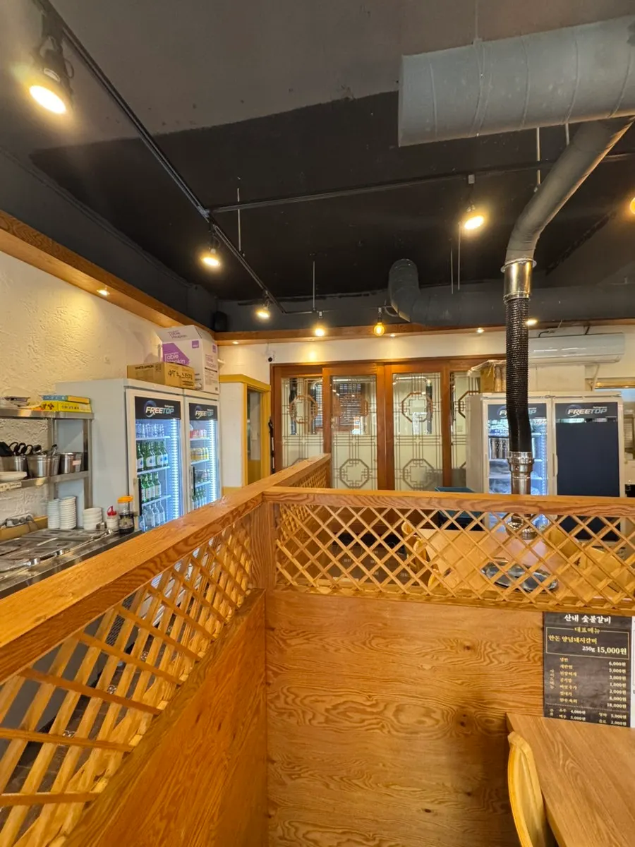Another view of the restaurant interior