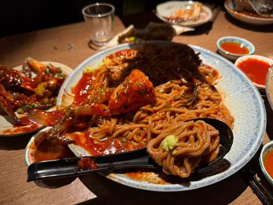 수산장 참나물전어무침
