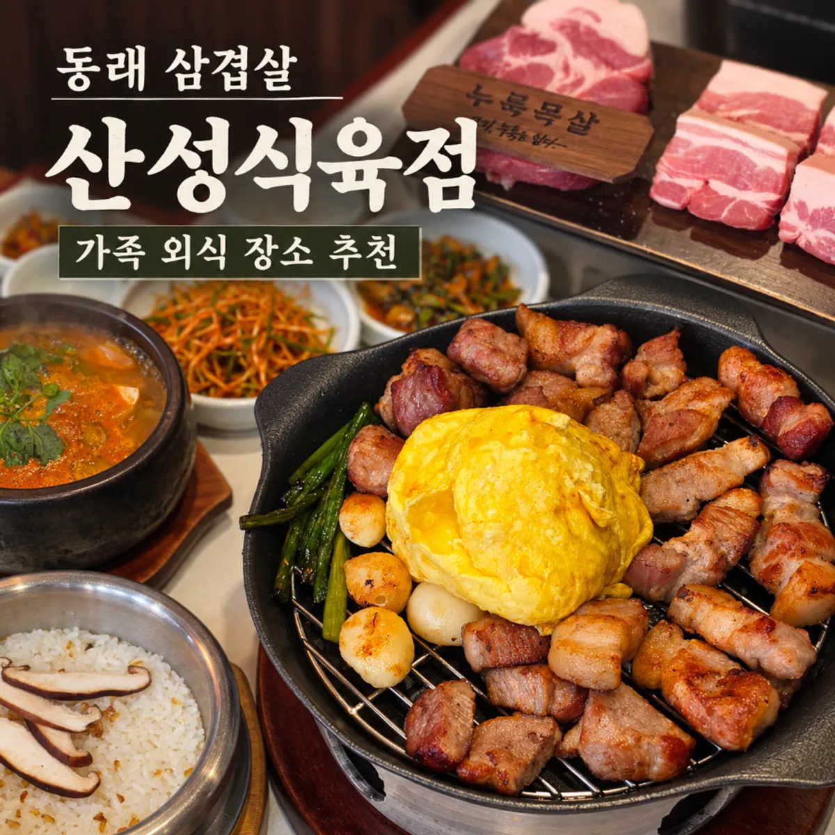 Main photo of grilled pork at Sanseong Meat Shop Dongnae Main Branch