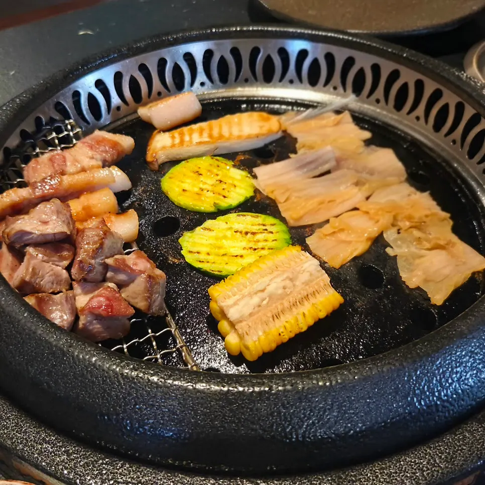 A finished piece of grilled pork
