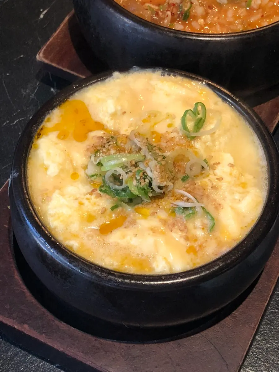 참기름 뿌린 시골 계란찜