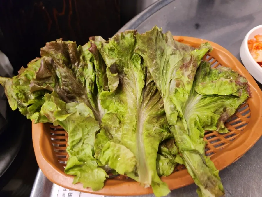 Basic side dishes set out on the table