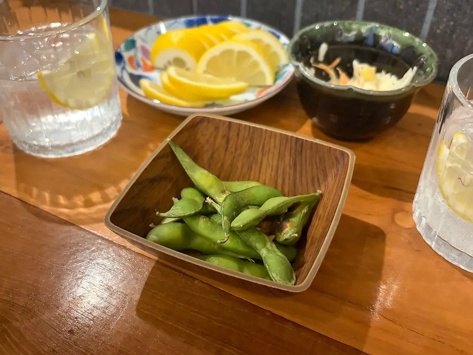 Sake and Korean traditional liquor list