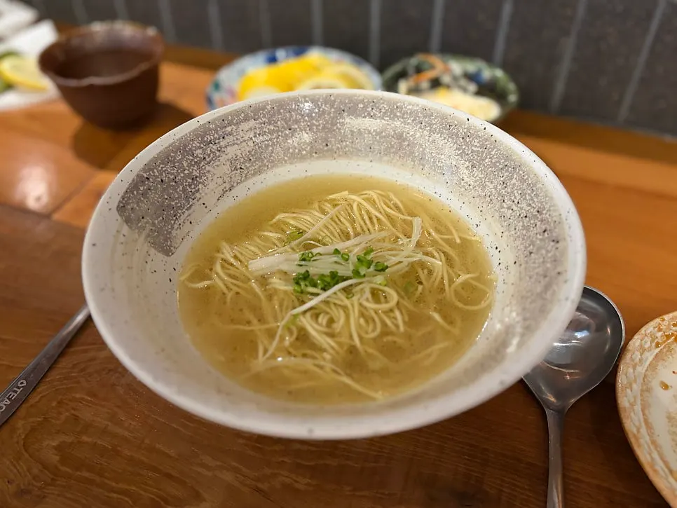 Japanese-style salt-based shio ramen